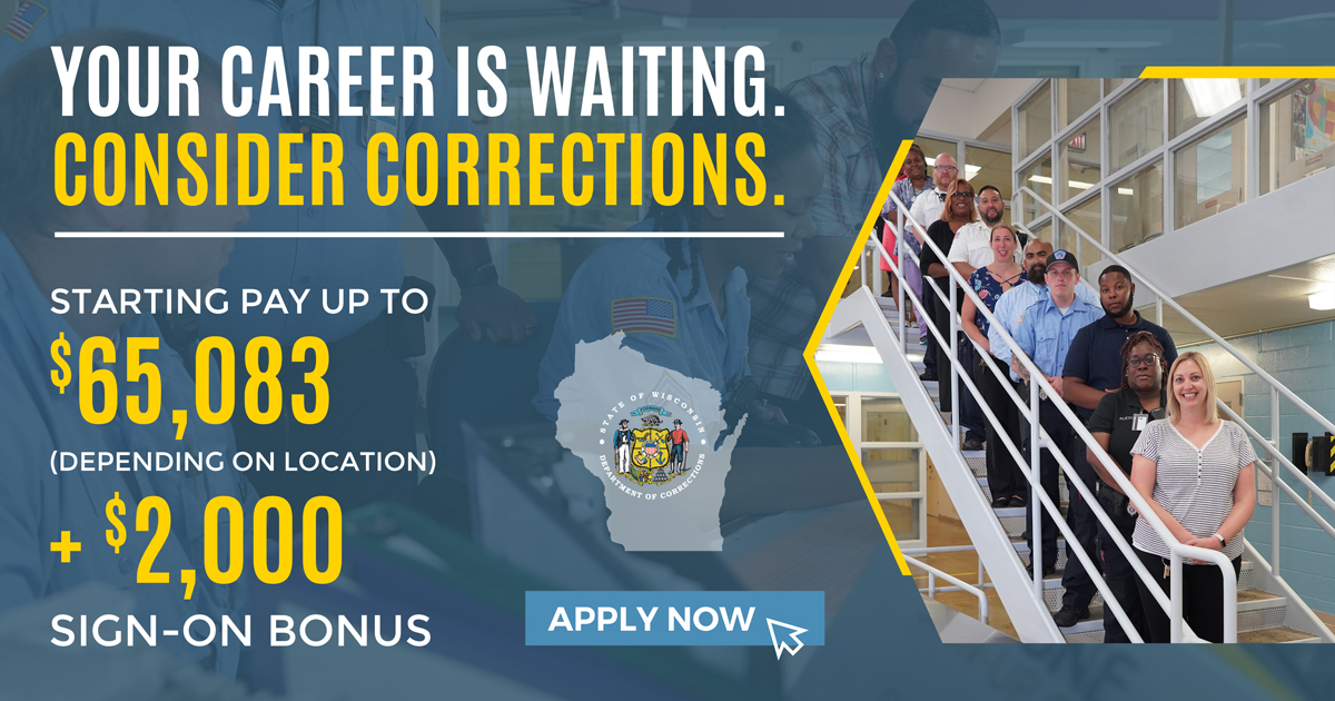 Now Hiring Correctional Officers